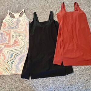 Old Navy Athletic Dresses - Multicolor, Black, and Burnt Orange